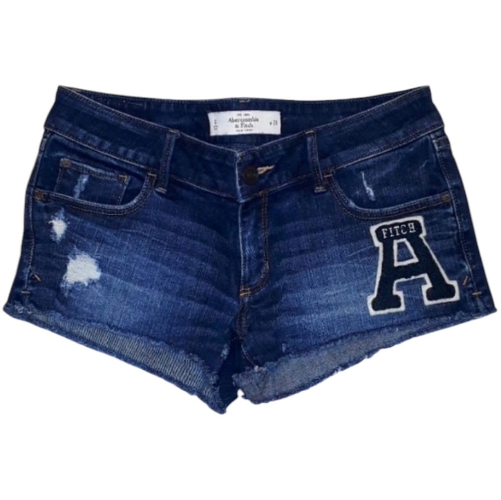 Abercrombie & Fitch Blue Jean Shorts. Women's Size: Waist 8/29x02 Inseam.